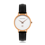 Elegant quartz watch for women Gold Sunset 32 mm by Deveron Lewendal brand from Sweden